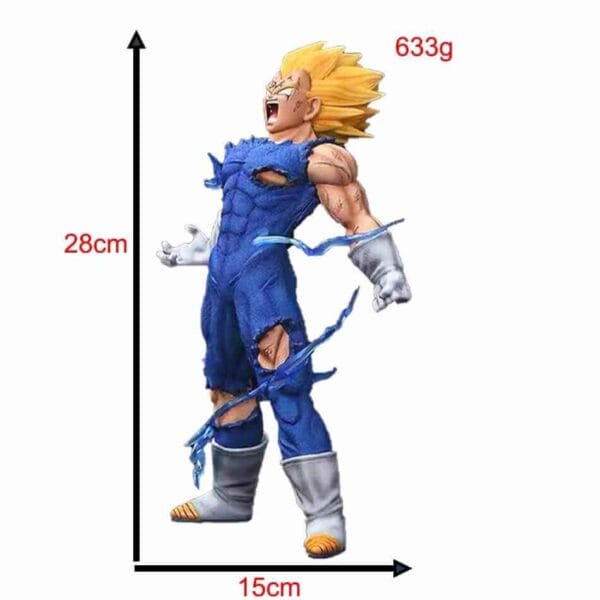 Anime Sammlerfigur Majin Vegeta 28 cm Dragon Ball Z MAXIMATIC Super Saiyan