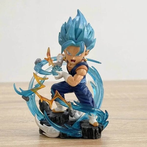Vegeta Figur 11 cm Dragon Ball Z Frontansicht – PVC Anime Sammlerstück