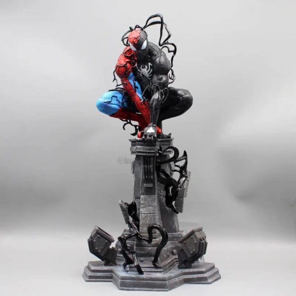 Venom Spider-Man Marvel Statue Detailansicht